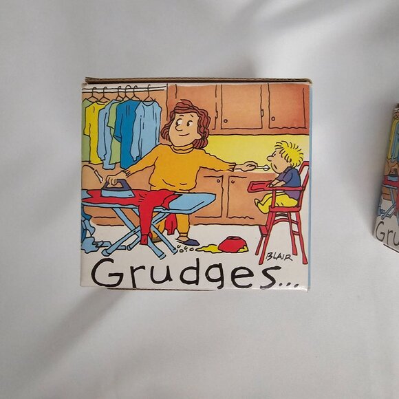 Potpourri Press 1 Corinthians 13:4-5 Love Does Not Hold Grudges Vintage Mug Set - Picture 15 of 16